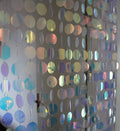 5pcs plastic transparent sequin curtains Christmas festive parties indoor home decoration-supplies wedding background ornaments