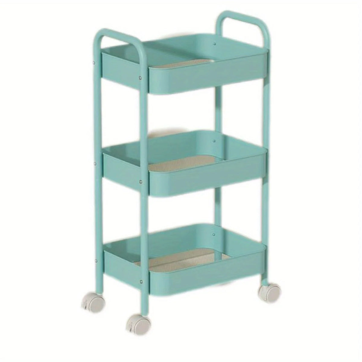Carrito Organizador Auxiliar – 3 espacios -  "Estación de Trabajo Hi'ilawe" 🛒💅🏼