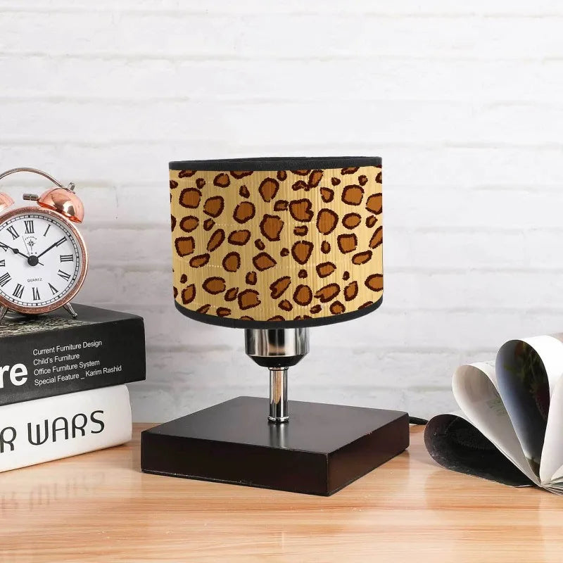Lámpara de Mesa Leopard Print – "Safari y2k Hi'ilawe" 🐆🏮🦓