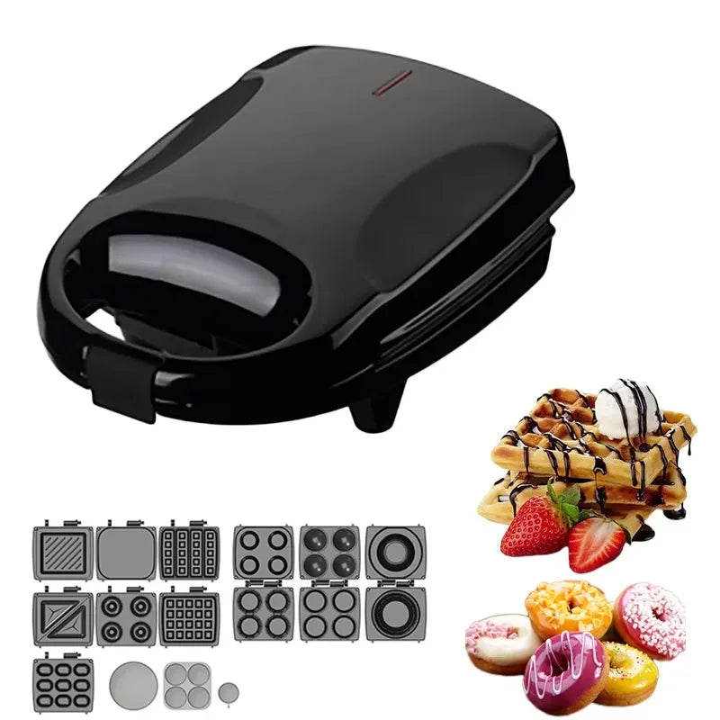 Egg Biting Machine Mini Heart Waffles Pancake Machine Snack Press Grill