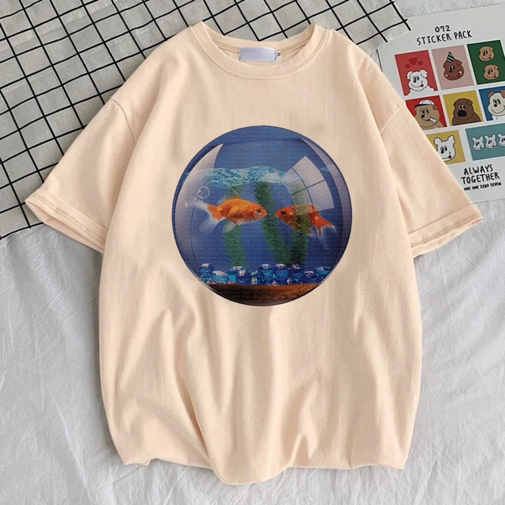 Camiseta Oversize Frutiger Aero Aqua – "nostalgia en Hi'ilawe" 🐠🏞️🫧