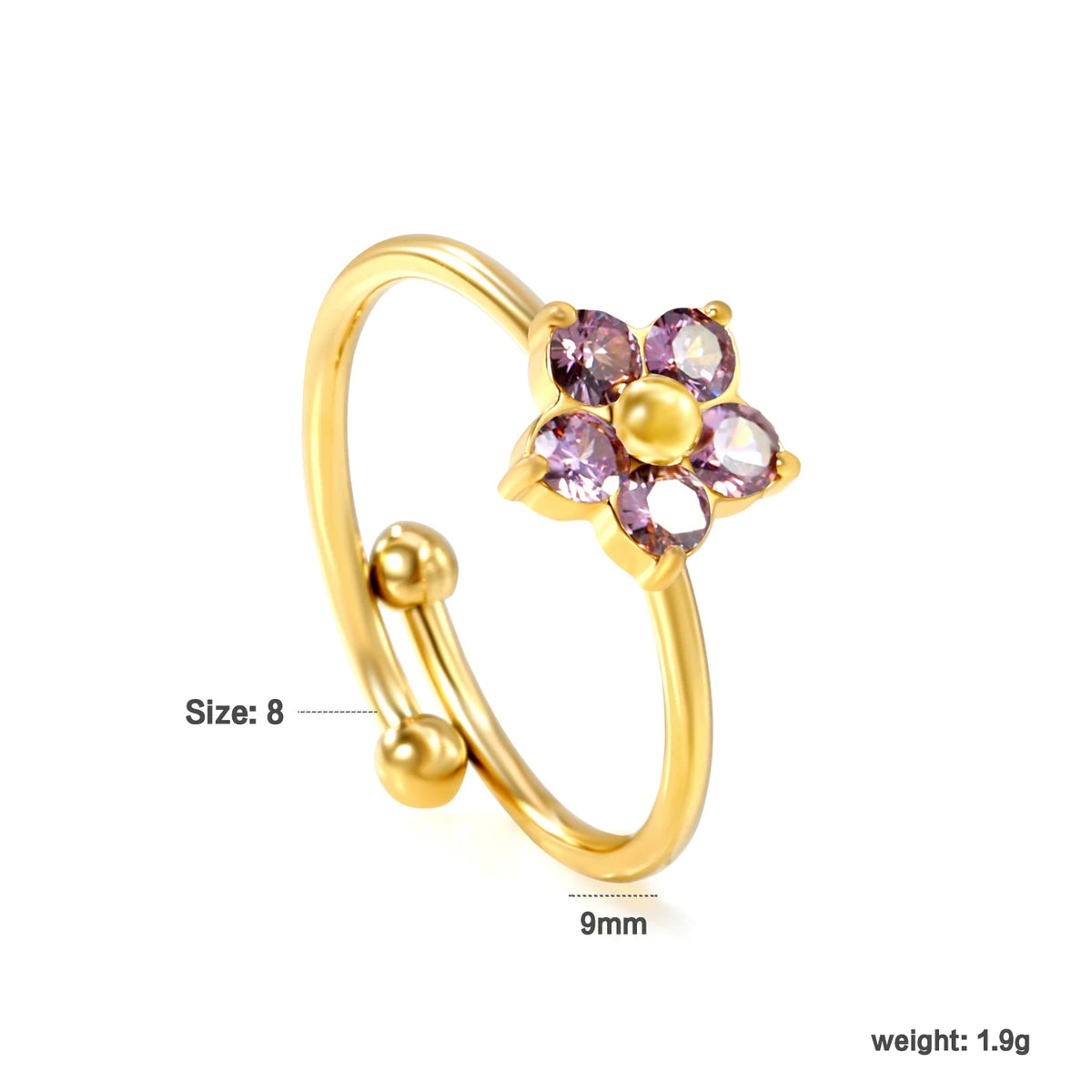 Anillos Ajustables de Flor Neón – "Jardín Flotante de Hi'ilawe" 🌺✨