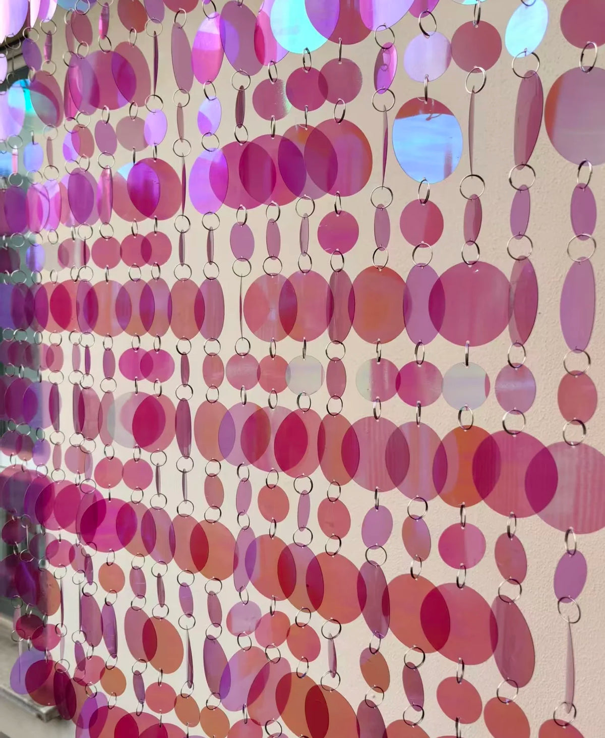 DIY plastic sequin Ornaments Wedding party Decorations large-scale performance scene background decoration materials