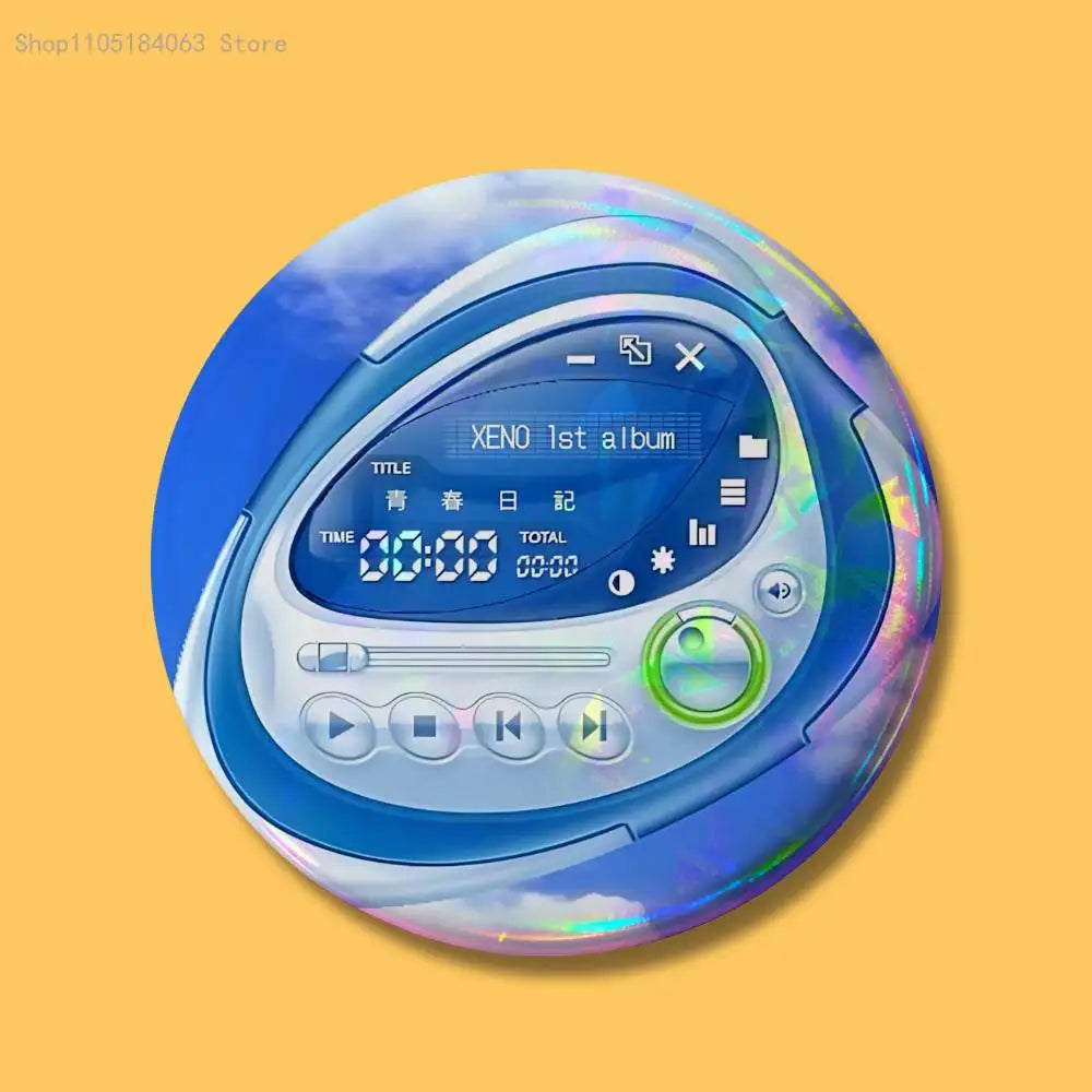 Pins Redondos Frutiger Aero Aqua nostalgia del futuro  – "Ecos de Hi'ilawe" 🐠🏞️🫧✨