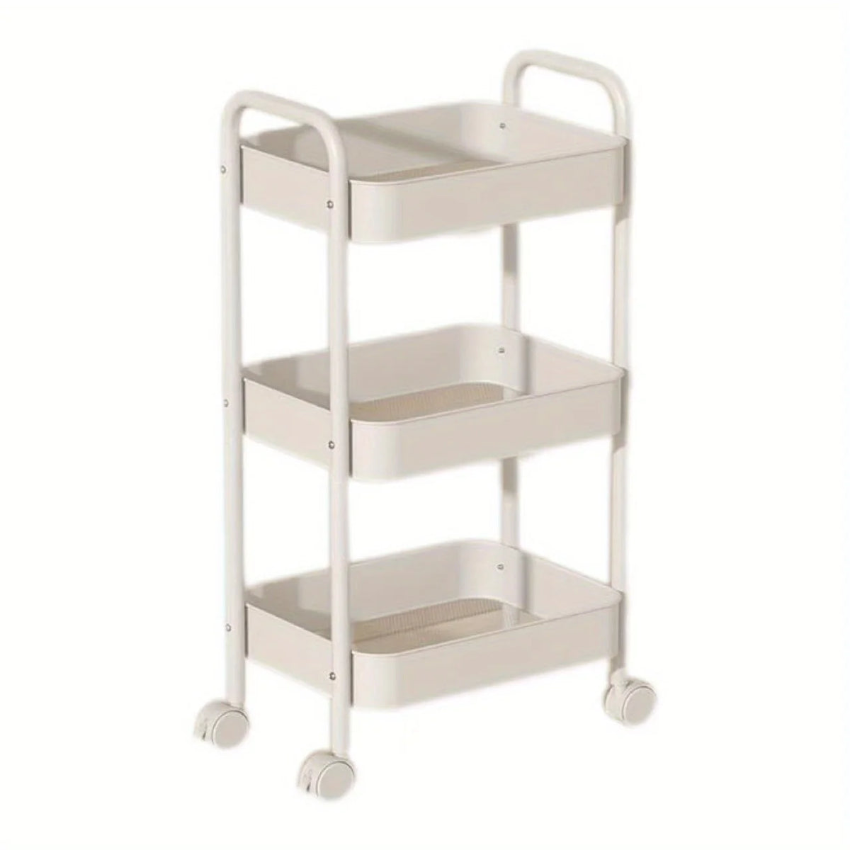 Carrito Organizador Auxiliar – 3 espacios -  "Estación de Trabajo Hi'ilawe" 🛒💅🏼