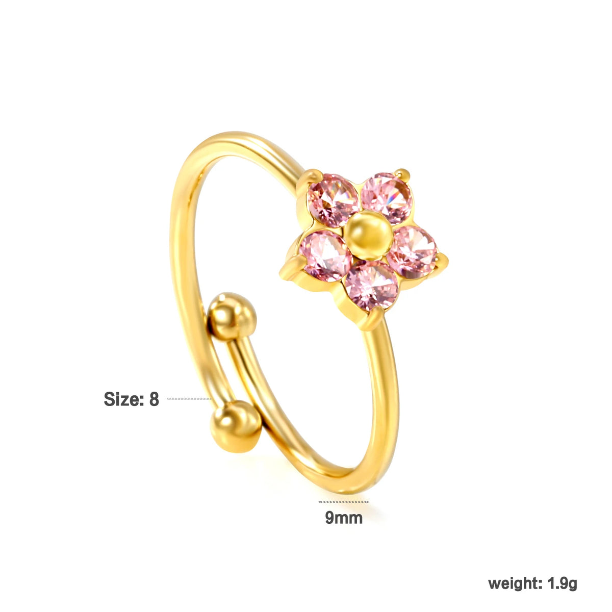 Anillos Ajustables de Flor Neón – "Jardín Flotante de Hi'ilawe" 🌺✨