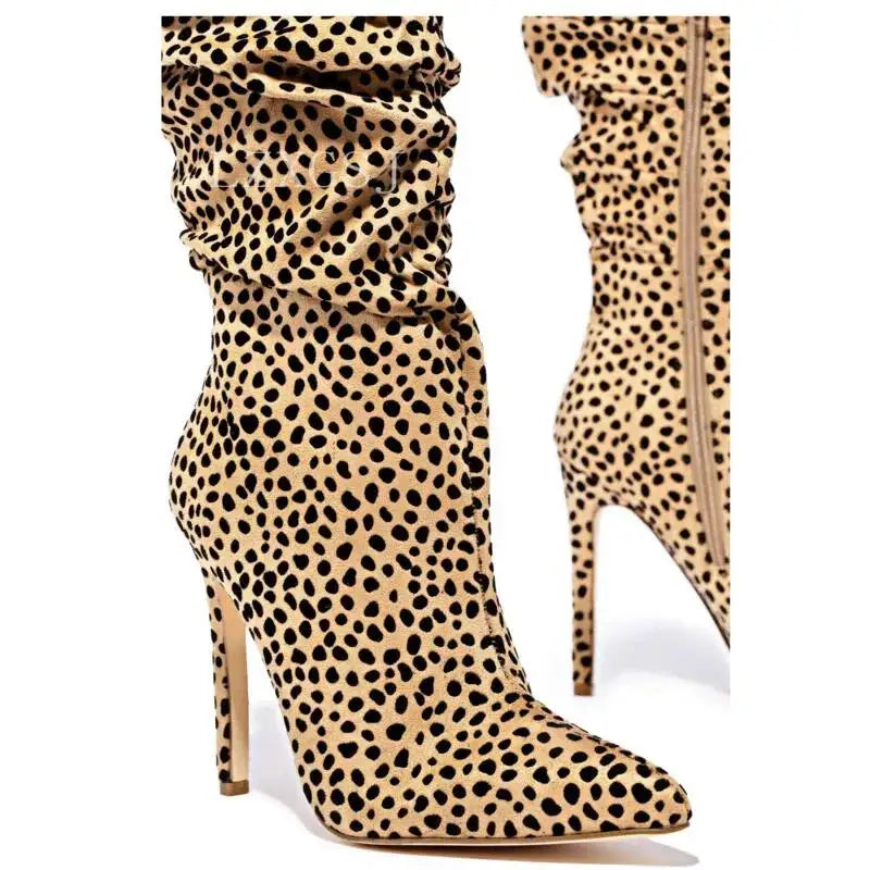 Botas "Mariah"📀altas, stiletto "SAFARI EN HI'ILAWE" 🐆🦓🐅