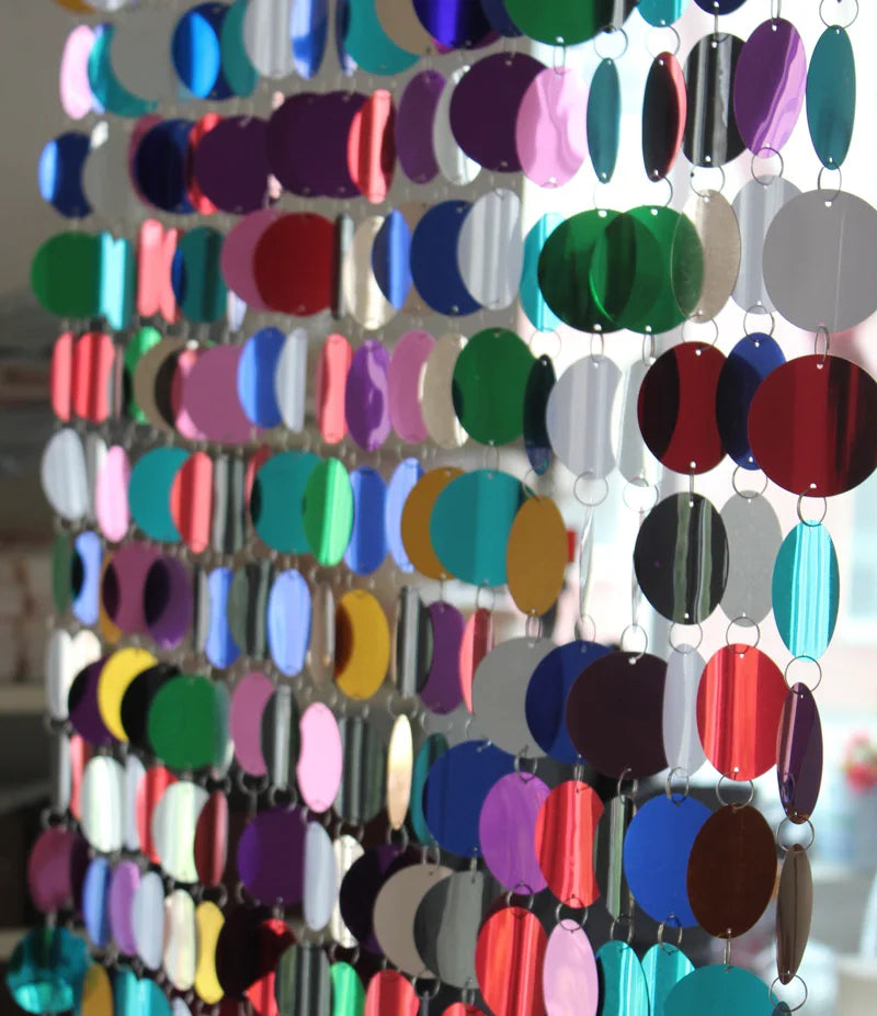 Festival Party supplies PVC sequins Curtain Interior Decorative curtains DIY Wedding supplies
