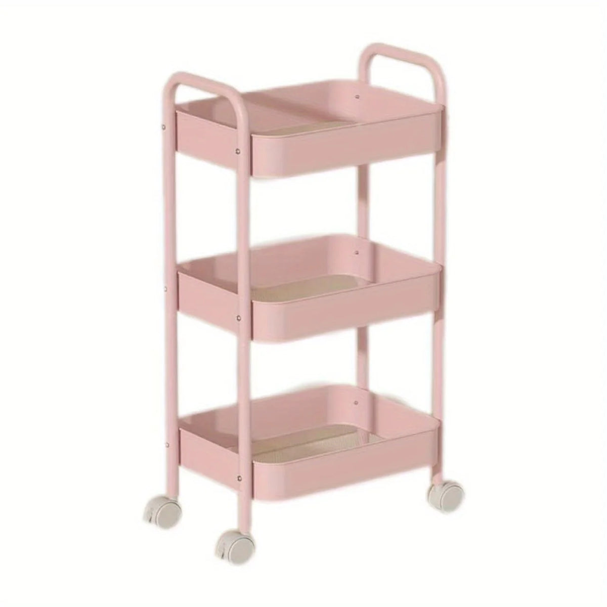 Carrito Organizador Auxiliar – 3 espacios -  "Estación de Trabajo Hi'ilawe" 🛒💅🏼