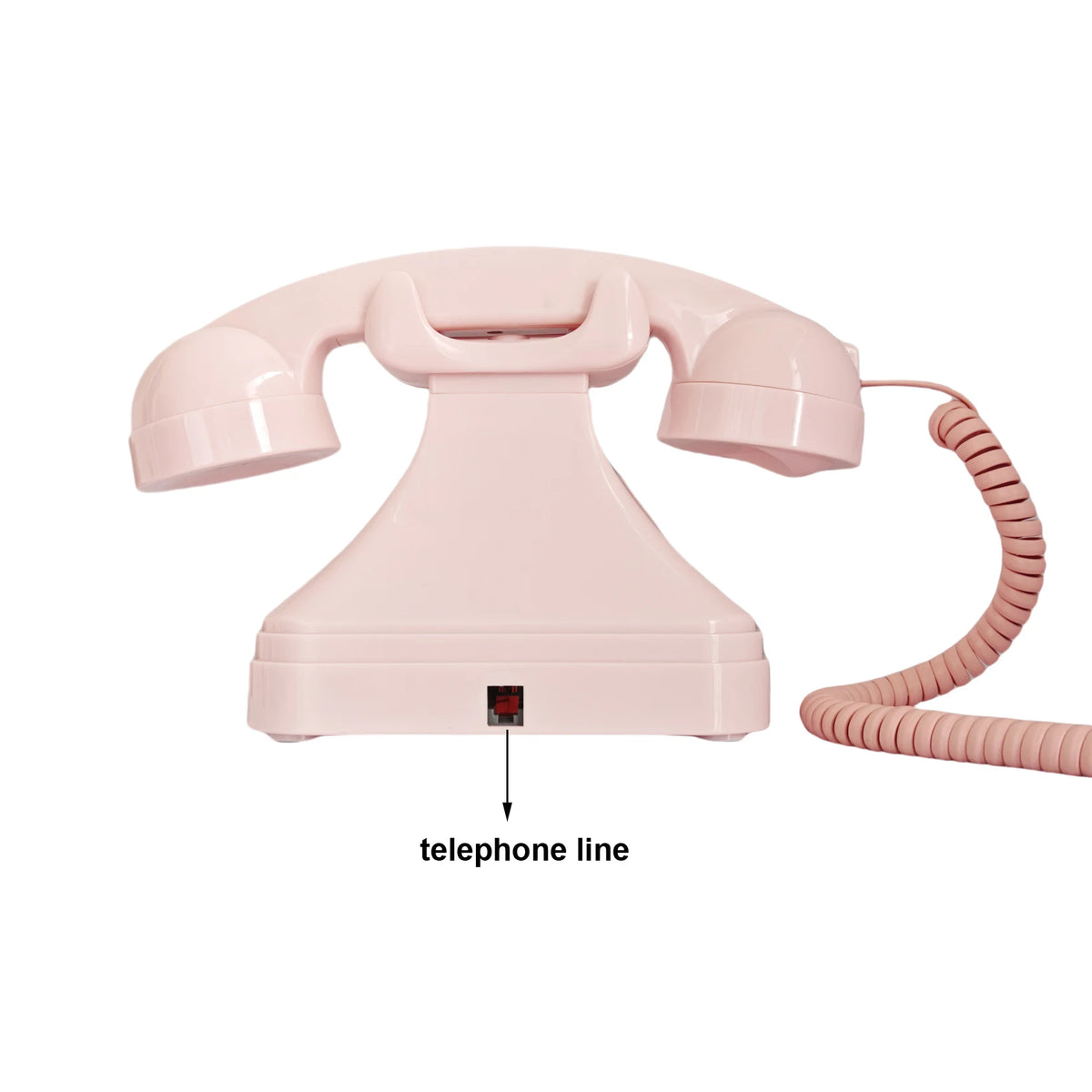 Teléfono fijo retro 2000s - fuchsia - "Linea directa a hi'ilawe" 📞💖🐠