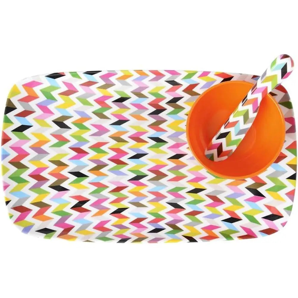 6-Piece Melamine Small Bowl Set, 10 oz, Multicolor, Shatterproof, Dishwasher Safe, BPA Free