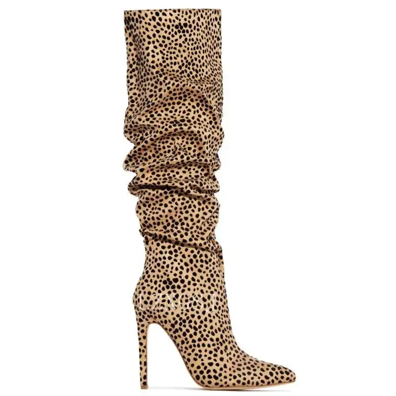 Botas "Mariah"📀altas, stiletto "SAFARI EN HI'ILAWE" 🐆🦓🐅