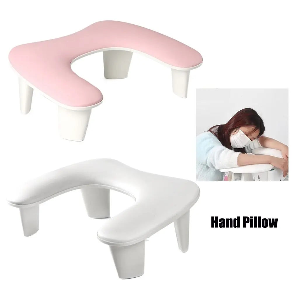 Reposamanos Profesional manicura Ergonómico – "Nube de Confort Hi'ilawe" ☁️💅🌸