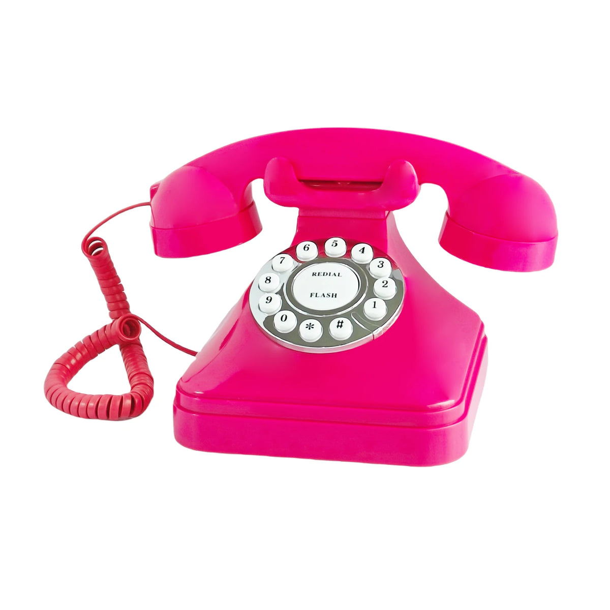 Teléfono fijo retro 2000s - fuchsia - "Linea directa a hi'ilawe" 📞💖🐠