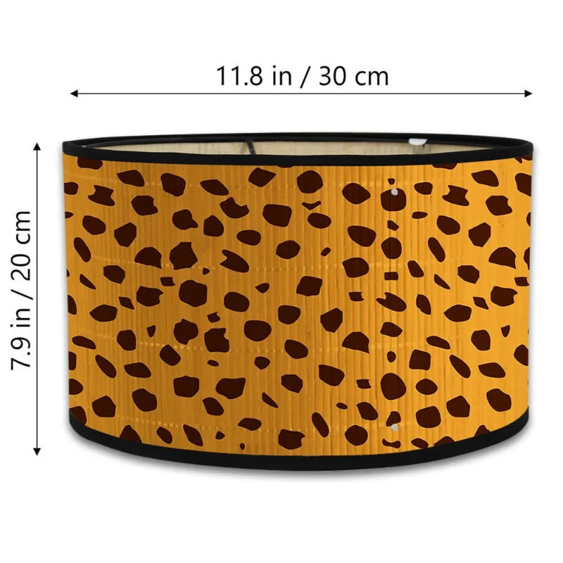 Lámpara de Mesa Leopard Print – "Safari y2k Hi'ilawe" 🐆🏮🦓
