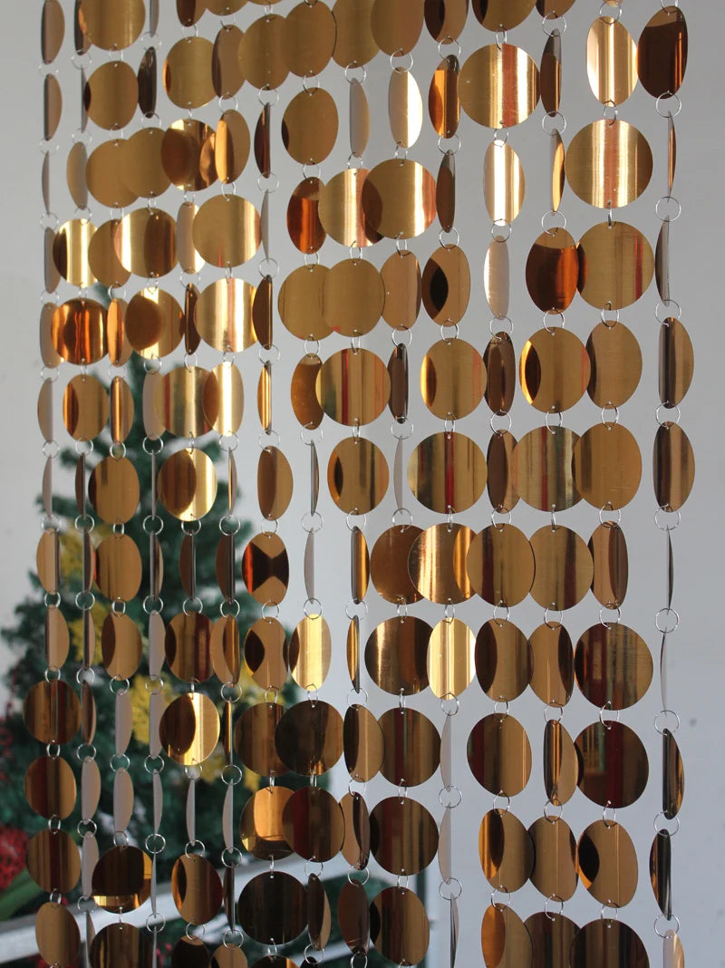 Festival Party supplies PVC sequins Curtain Interior Decorative curtains DIY Wedding supplies